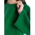 Women sweater Loop Green